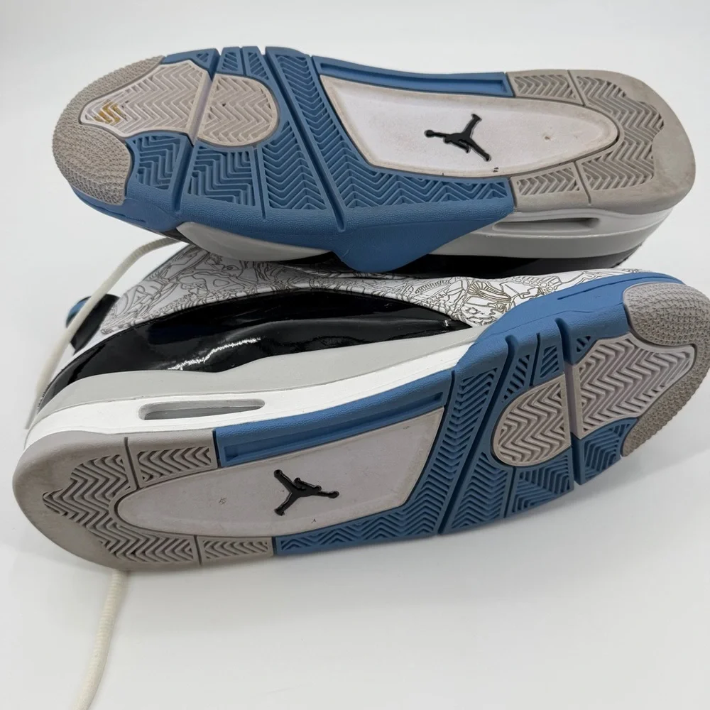 Air Jordan dub zero Basketball Shoes university blue michael jordan mens size 11